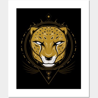 angry cheetah Posters and Art